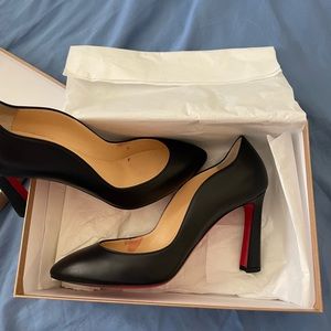 COPY - Christian Louboutin Agneska Heels - size 40 red bottoms never worn outsi…